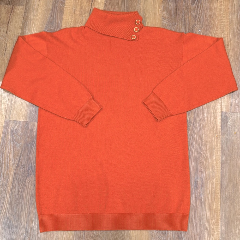 Vintage OUTLANDER STUDIO Women’s Sweater (Size: Medium)(Color: Burnt Orange)